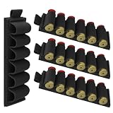 4 Packs 6 Rounds Shotgun Shell Holder 12/20 Gauge Shotgun Side Saddle Carrier Molle Buttstock...