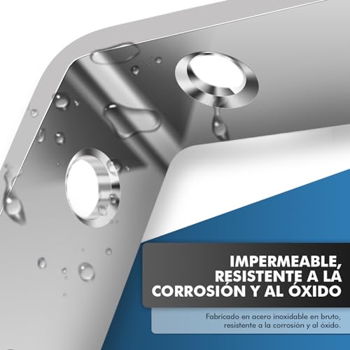 Miniatura 4 de Shinfly Soporte De Esquina De Acero Inoxidable, 20 Piezas 20 X 20 Mm, Escuadras Metalicas De 90 Grados Con 45 Piezas De Tornillos, Soportes En L De Ángulo Para Muebles, Sillas, Mesas, Ventanas
