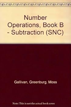 Paperback Number Operations, Book B - Subtraction Book