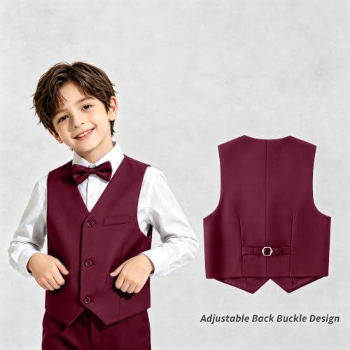 Image of Kids Vest for Boys Formal Suit Vests