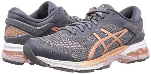 Tênis Asics Gel-Kayano 26 Cinza/Rosê Gold Feminino (36)