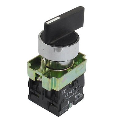 On/Off/On Momentary Long Handle 3 Postion Rotary Selector Switch 22mm ZB2-BJ53