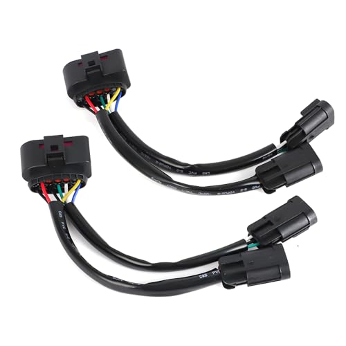 for 09-18 Dodge Ram Conversion Harnesses - Quad Housing to Projector Headlight - Upgrade Your Truck's Lighting 2PCS