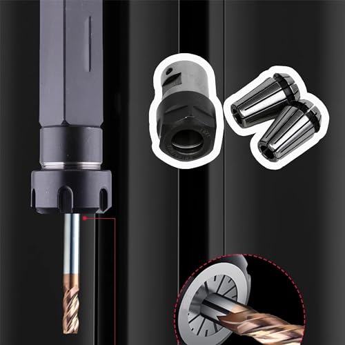 CNBTR CNC Spindle Motor ER16 Tipo A haste de extensão para colecionar suporte de mandril e 10 peças