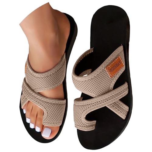 Nantdog Summer Sandals for Women 2025 Extra Wide Beach Breathable Comfortable Mesh Hollow Mesh Slide Sandls Orthopedic Shoes,big spring 2025 sale,warehouse,pallets for sale liquidation unclaimed,recen