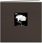 Pioneer 12-Inch by 12-Inch Fabric Frame Scrapbook, Majestic Teal
