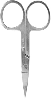 Inzopo Stainless Steel Pointed Tip Eyelash Trimmer Eyebrow Scissors