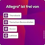 Allegra Allergie Tabletten | 2x20 Stk | Antiallergikum | Wirkstoff Bilastin | schnell und 24 Std wirksam bei Heuschnupfen, Tierhaarallergie, Hausstauballergie, Nesselsucht (Urtikaria)