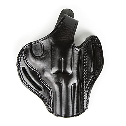 DORUK Holster | Ruger GP100 3 inch Leather OWB Holster (Black)