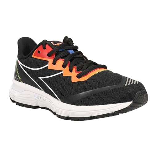 Diadora Mythos BluShield Volo 2 Youth Running Shoes - Nylon Air Mesh, SuprellSoft Upper, Removable Ergonomic Insole, EVA Elastomer Foam Midsole, Blushield Technology2
