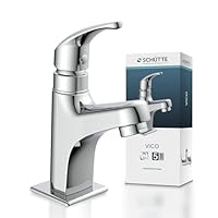 Decaura koudwaterkraan zwart Kaltwaterarmatur gasten-wc waterkraan alleen koud water badarmatuur