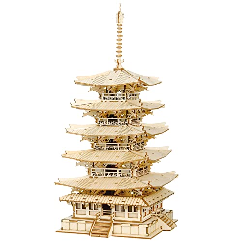 Amazon | Robotime 立体パズル 木製パズル 3dパズル 工作キット