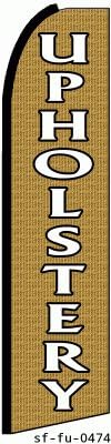 Upholstery Feather Banner Flag (Complete Kit)