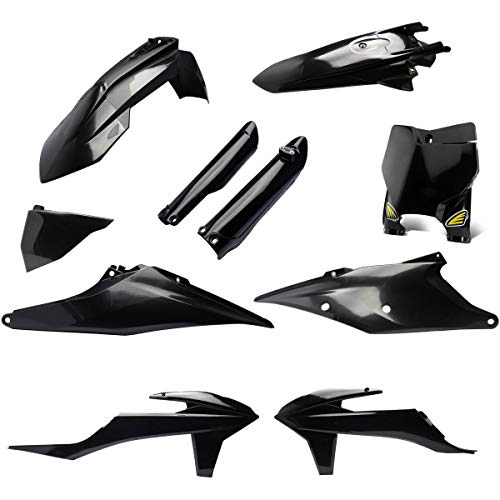 Cycra Powerflow Plastic Kit (Black) for 19-22 KTM 250SXF