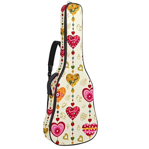 Housse guitare acoustique contre la pluie avec organiseur de rangement