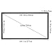 ShowMaven 100in /120in Fixed Frame Projector Screen, Diagonal 16:9, Active 3D 4K Ultra HD Projector Screen for Home Theater or Office (16:9, 120
