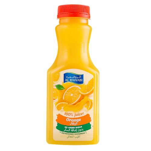 Al Rawabi Orange Juice No Added Sugar 350ml