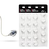 (30 Pcs) Minifit Open Domes for Oticon (6mm) – Compatible Replacement Tips for Oticon Hearing Aids, Premium Universal Domes for Oticon Hearing Aid Supplies