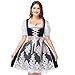 FEELJAM Dirndl Damen Midi - Trachtenkleid Dirndl Damen 3 Teilig für Oktoberfest (DE/NL/SE/PL, Alphanumerisch, L, Regular, Regular, Schwarz) Damen Dirndl günstig Kaufen-FEELJAM Dirndl Damen Midi - Trachtenkleid Dirndl Damen 3 Teilig für Oktoberfest (DE/NL/SE/PL, Alphanumerisch, L, Regular, Regular, Schwarz)