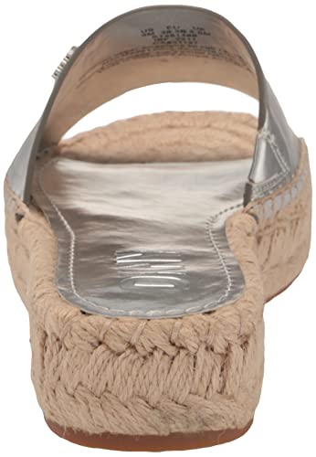 Dkny Women's Everyday Camillo-Platform S Slide Sandal, Silver, 11 #TOP2