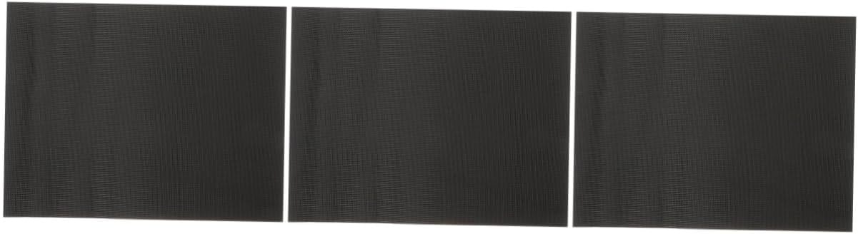 balacoo 3pcs Aquarium Bottom Mat Thickened Non- Pad for Fish Tank Cushioning to Prevent Skidding and Protect for -Term Use Under Aquariums