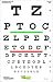 Snellen Peel-N-Stick Eye Test Chart, Red and Green Bar Visual Acuity Test, 6 Meter (20 Foot) Test Distance