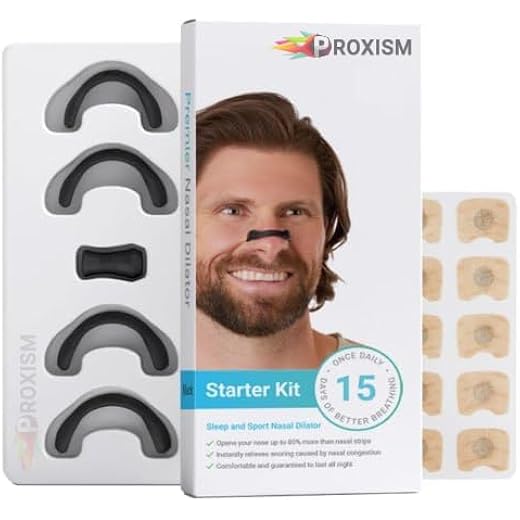 Breathing Nasal Strip Starter Kit 15 Count