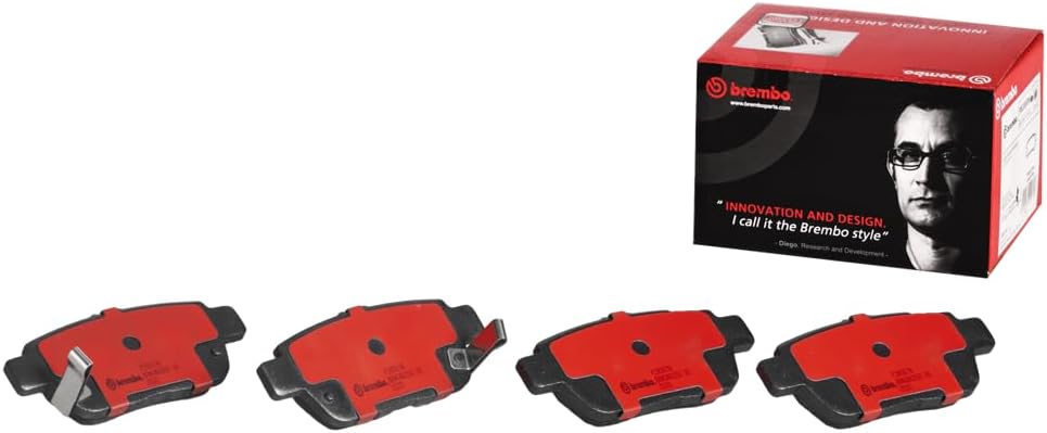 Brembo P28067N Premium Ceramic Rear Disc Brake Pad Set ACURA/HONDA OE# 43022SJCA00