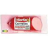 Le cervelas 100% Pur Porc HERTA est un produit simple et savoureux de qualité supérieure, à partager en famille ou entre amis. Pour accompagner vos moments simples et gourmands, rajoutez le à votre plateau de charcuterie et dégustez le en tranches fines ! Coupé en petits dés, il sera également un ingrédient incontournable de vos salades !