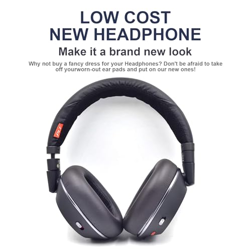 Miruchertter Voyager 8200 Almohadillas de Repuesto para Auriculares Compatible con Plantronics BackBeat Pro 2 / Voyager 8200 UC - Espuma de Memoria Marrón miniatura 3
