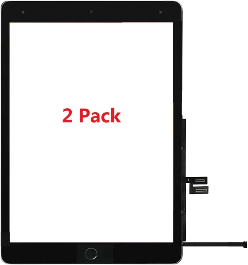 Miniatura 3 de para iPad 9 (9 generación) Reemplazo de pantalla de 2 unidades de digitalizador de 10.2 pulgadas, para iPad de 9 generación (lanzado en 2021) A2602