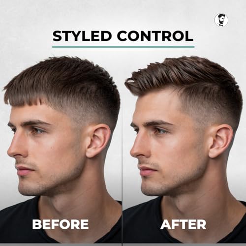 Gentlemen Republic 16oz Refined Hair Gel for Men - Premium Men's Hair Styling Product, 24 Hour High Hold & Shine. No Beeswax, Alcohol, or Parabens, Humidity Resistant - Image 4