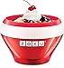 Zoku ZK120-RD Bowl Helados cremosos-Rojo, Plástico, Red