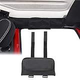 FSYHKJ Roll Bar Sunglasses Holder Fit for Wrangler TJ JK JL JT 2007-2025 Roll Bar Grab Handle Sunglasses Holder Storage Bag Car Glasses Storage Bag