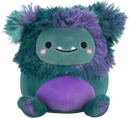 Squishmallows Original 10-Inch JT Dark Teal Bigfoot - Official Jazwares Fall Plush - Collectible Soft & Squishy Cider Stuffed Animal Toy - Add to Your Squad - Gift for Kids, Girls & Boys