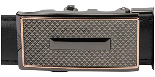 Women's Leather Ratchet Belt, Trim to Fit 18