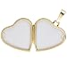JOBO Medallón para mujer con colgante de corazón para abrir fotos de...