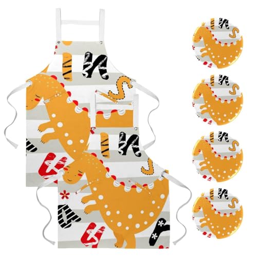 Tablier de cuisine pour pâtisserie et nettoyage de la maison avec broches