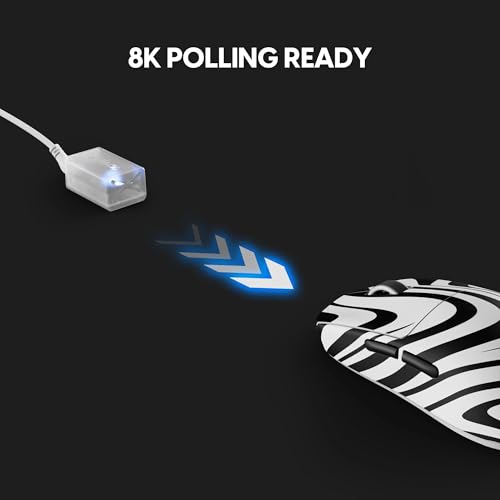 Image of Pulsar Gaming Gears X2 Crazylight Wireless Gaming Mouse, Ultra Lightweight 1.27 oz (36g), Optical Switch, 32000 DPI, 750 IPS, XS-1 Sensor, 8k Compatible (Boardzy Edition)