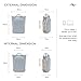 Peak Design Everyday Totepack 20L, Ocean, Weatherproof Shell, Top and Side Access, FlexFold Dividers, Laptop Sleeve, Internal Pockets, Backpack or Hand Carry, Versatile Tote Bag for Women and Men