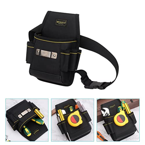 DOITOOL Bolsa de ferramentas de lona bolsa de cintura eletricista ferramenta de manutenção bolsa de