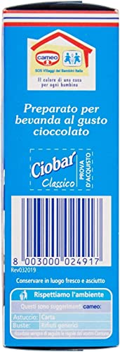 6x 5 tassen Cameo Ciobar Classico heiße schokolade istant chocolate 5x 25g schoko