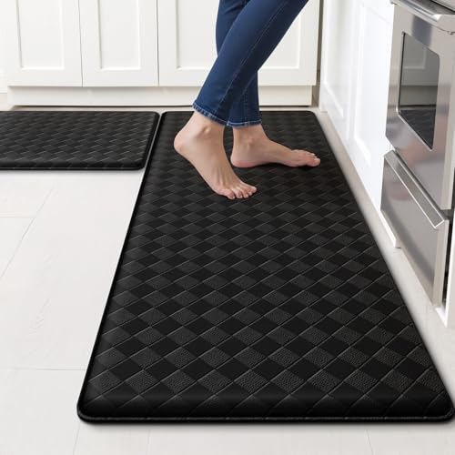 TranquilRelax Waterproof Kitchen Mat Set