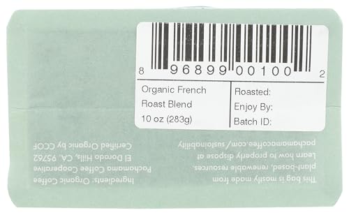Café Orgánico French Roast en Grano Pachamama 10 Onzas miniatura 6