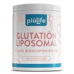 Glutatión Liposomal Reducido 60 Cápsulas PiùLife, Suplemento Glutation Puro Con Tecnología Liposomal, 250mg Por Cápsula, Potente Antioxidante, Detox, Sistema Inmunitario