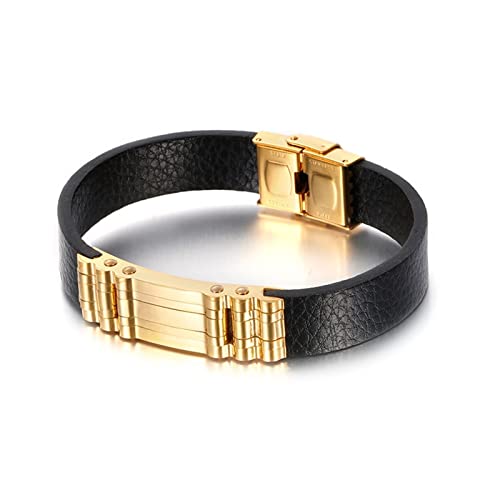 Bracelet en cuir tressé confortable pour remplacer les bijoux rigides