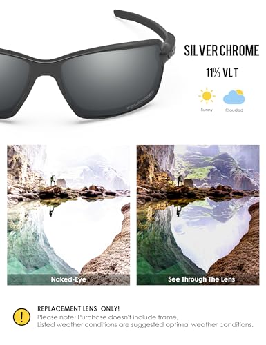 Image of BLAZERBUCK Anti-salt Polarized Replacement Lens for Oakley Carbon Shift OO9302 Sunglass