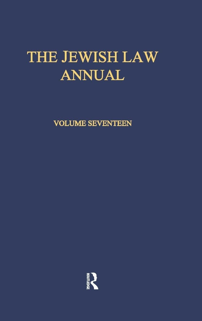 Buy Jewish Law Annual (17) — BookShops.in