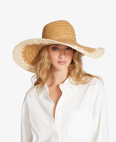 Sombrero Steve Madden Mona Floppy Sun Tan miniatura 2