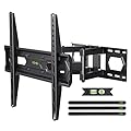 USX MOUNT TV Wall Mount for 32-70 inch Flat Screen/LED/4K up to 110lbs, Full Motion TV Mount Bracket with Swivel & Tilt Articulating Dual Arms, Max VESA 400x400mm, Fits 12/16" Wood Studs